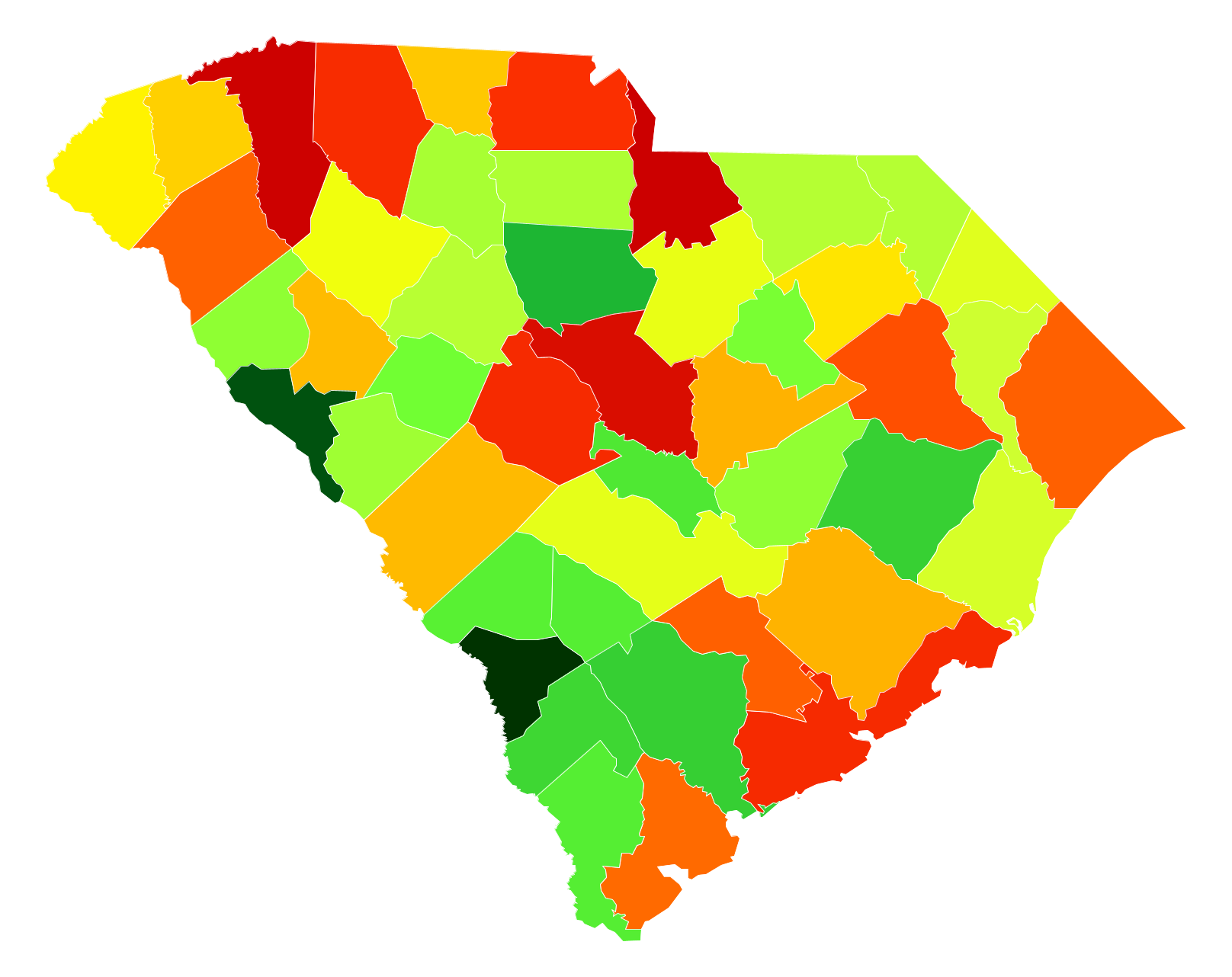 Map Of South Carolina Map Population Density Worldofmaps Net Sexiz Pix